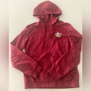 Red Rain Jacket